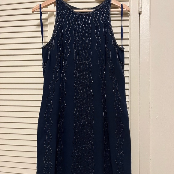 Deep blue Historia dress - Picture 3 of 3